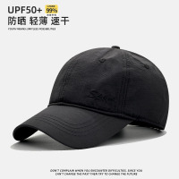 春夏加大码字母户外速干大头围棒球帽鸭舌帽吸汗透气遮阳防晒帽子