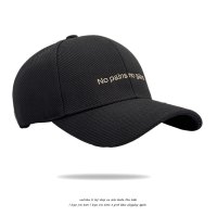 春日潮流单品金线刺绣字母棒球帽走线平整时尚百搭有型有范儿帽子