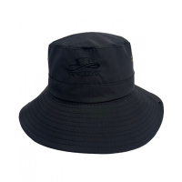 夏季男士遮阳帽韩版黑色运动登山大檐渔夫帽户外休闲透气钓鱼太阳