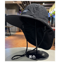 大帽檐防晒渔夫帽男女户外遮阳防紫外线UPF50+可调节透气披肩帽子