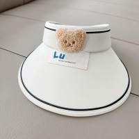 儿童夏季遮阳帽可爱户外太阳帽时尚宝宝防晒帽卡通甜美