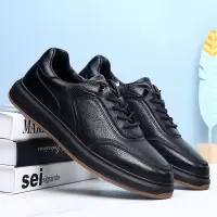 头层牛皮夏季新款男鞋凉鞋真皮镂空透气男款男鞋休闲皮鞋百搭鞋子