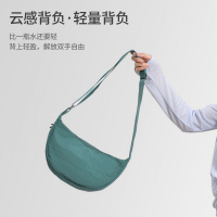 新款单肩斜挎包女士单肩包尼龙包饺子包学生单肩包布包手机包小挎