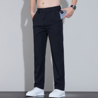夏季男长裤休闲裤男士休闲裤莱赛尔冰丝速干裤夏季薄款男休闲