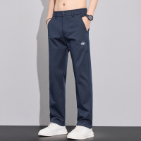 直筒商务休闲裤时尚男士轻男装长裤薄款商务休闲裤男