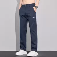 直筒商务休闲裤时尚男士轻男装长裤薄款商务休闲裤男