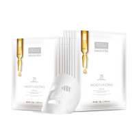 LiLiA烟酰胺焕肤提亮蚕丝安瓶面膜10片装