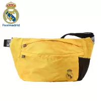 皇家马德里Realmadrid官方正品时尚男女士休闲多功能大容量手提运动户外马拉松跑步健身训练商旅行单肩挎腰包背包黄色