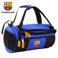 巴萨巴塞罗那FCB官方正品时尚男女士多功能大容量手提运动户外登山健身训练商旅行电脑挎包单肩背书包（迷你版）