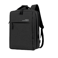 OUMANTU双肩包男商务15.6寸都市简约休闲双肩电脑包女出差旅行包男士背包S9002