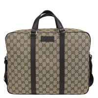 GUCCI 古驰男包 男士gucci奢侈品双G印花单肩斜挎包手提包
