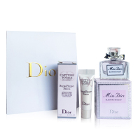 迪奥Dior小姐花漾淡香氛5ml +肌活蕴能精华3ml 2件套盒