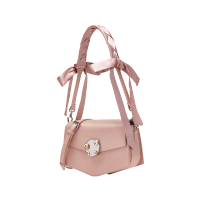 CHARLES＆KEITH 小ck单肩包 CK2-20700837 蝴蝶结编织肩带饰女士单肩斜挎包