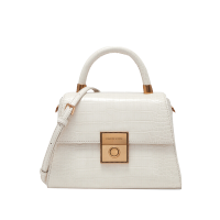 CHARLES＆KEITH小ck2020春新品CK2-50781127女士通勤时尚金属扣饰翻盖手提单肩包女