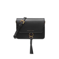 CHARLES&KEITH 小ck女包CK2-80670829金属圆环编织流苏装饰女士单肩斜挎包