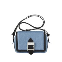 CHARLES＆KEITH 小ck女包2020新品CK2-20270554女士金属方扣饰翻盖单肩包