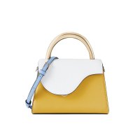 CHARLES＆KEITH 小ck女包CK2-50270491新品女士金属手柄饰手提单肩包