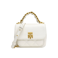 MIRGAM KOSEL 小MK女包 MI扣菱格纹单肩斜挎手提包