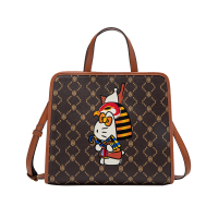 MIRGAM KOSEL 网红小MK女包 Alexandra手袋HelloKitty老花公文包单肩手提包