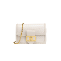 MIRGAM KOSEL 网红小MK女包Marie手袋 编织盒子包单肩斜挎包