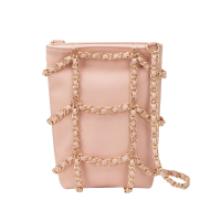 MIRGAM KOSEL 网红小MK女包Miya手袋 链条编织单肩斜挎包