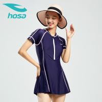 浩沙泳衣女泳衣遮肚显瘦泳衣女性感泳衣女连体裙式泳衣2020年新款