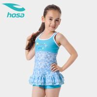 浩沙儿童泳装女孩女童游泳衣公主比基尼宝宝分体裙式小中大童泳衣