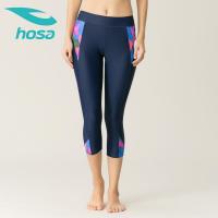 hosa浩沙女子紧身七分裤 健身弹力紧身瑜伽裤 跑步运动裤提臀女裤