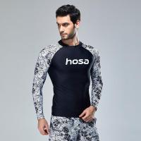 hosa浩沙男士冲浪服三件套男潜水服2020新款沙滩长袖长裤泳衣套装