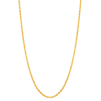 周大福珠宝首饰足金金项链素链计价F159797甄品