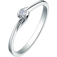 周大福Y时代花恋18K金钻石戒指钻戒女定价U149967