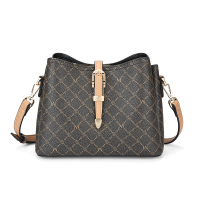 稻草人女士包包复古撞色单肩包简约洋气百搭斜挎包