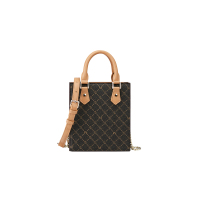 稻草人女士包包2020新款时尚复古撞色手提包链条迷你单肩斜挎小包