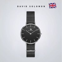 David Solomon手表女2019年新款优雅时尚简约银链女表 品牌