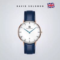 David Solomon女士手表 Dream系列手表 时尚简约女表 青瓷蓝 36mm