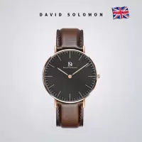 David Solomon手表休闲时尚简约女式手表色皮带ins超火的手表