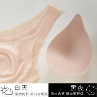 素肌良品内衣女无钢圈夏季薄款性感胸罩运动健身无痕文胸透气夏天