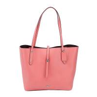 自营 新品 COACH 蔻驰 品 女士专柜款桃红色皮革手提单肩托特包 58849 SVB3R