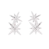 自营 新品 APM Monaco 马苏佘诗曼明星同款双流星银耳环 个性百搭耳饰时尚耳坠 气质耳钉