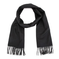 自营 新品 COACH 蔻驰 品 男女中性黑色100%山羊绒材质双面F76393 BLK