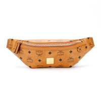 MCM 女士Fursten Visetos棕色人造革腰包单肩斜挎包礼物送女友 MMZAAFI04CO001