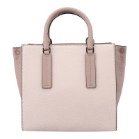 MICHAEL KORS 迈克·科尔斯 MK女包 ALESSA系列粉色皮质女士手提单肩斜挎包礼物