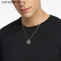 Emporio Armani 阿玛尼男士项链个性项链男双面旋转项链吊牌项链生日礼物节日礼物EGS2725040