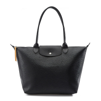 珑骧LONGCHAMP 奢侈品女士LE PLIAGE CITY系列黑色帆布涂层大号手提单肩包L1899 HYQ 001