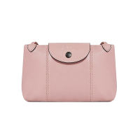 珑骧LONGCHAMP包包女包奢侈品女士羊皮革单肩斜挎包礼物送女友 粉色L1061 757 P53
