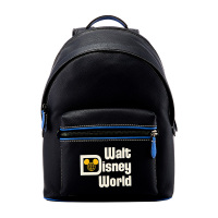 蔻驰COACH奢侈品 男士专柜款Charter Backpack系列藏青色皮质双肩背包 C8488 JIEFH