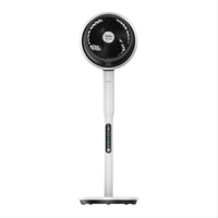 美的电风扇立式空气循环扇120度摇头直流变频静音FGD18XCR黑色