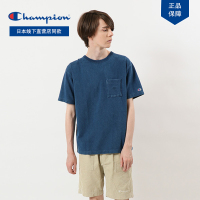 日版Champion冠军正品C3-P344-牛仔T恤潮流情侣