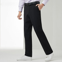 杉杉西裤男秋季商务休闲新郎伴郎宴会西装裤简约直筒长裤
