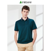 杉杉男士短袖T恤夏装新款保罗衫纯棉翻领Polo衫男装上衣男
